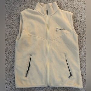 VTG Yellowstone club yellow fleece vest